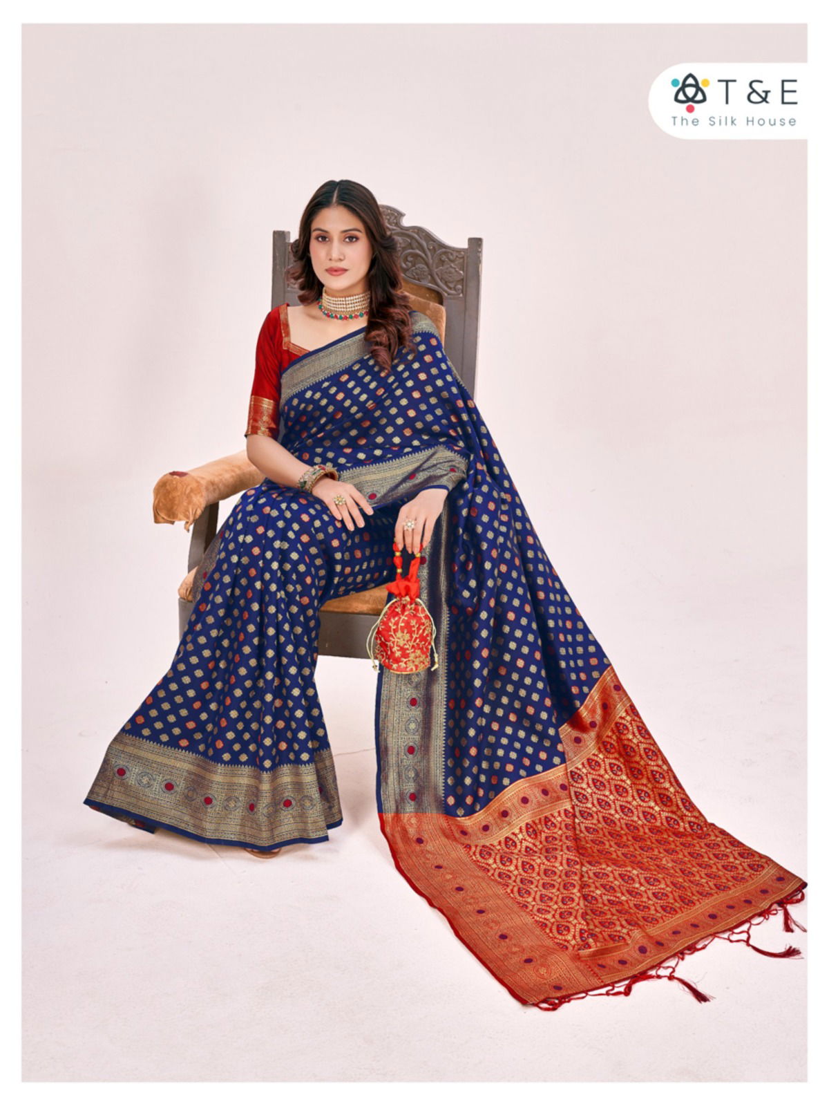 T And E Aagman Designer Silk Saree Catalog